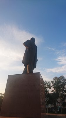 ユジノサハリンスクのレーニン像