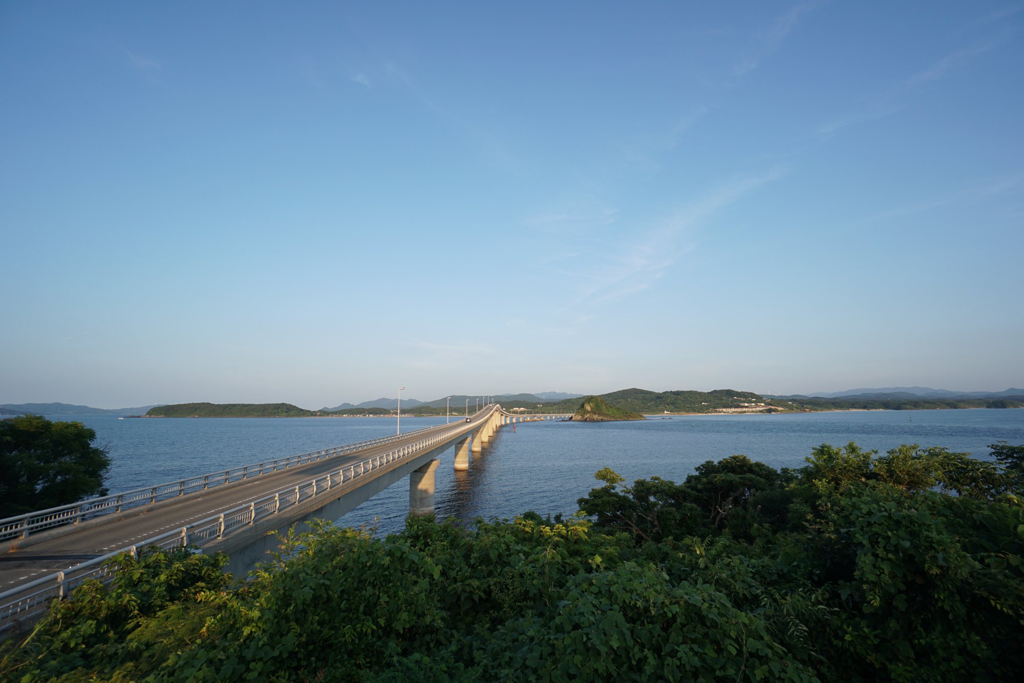 角島大橋角島側から