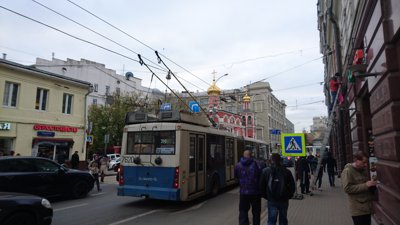 モスクワのトロリーバス