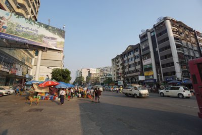 ヤンゴン都市部