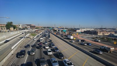 ロサンゼルスの高速道路